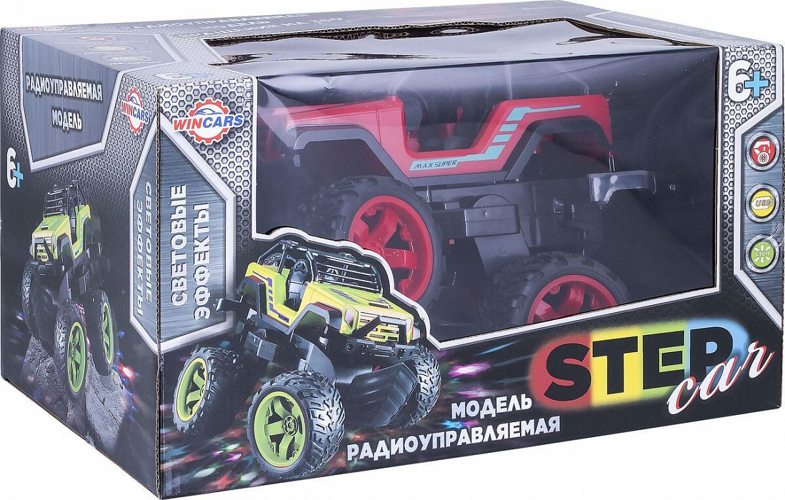Радиоуправляемая трюковая машинка Wincars Step Car YK-2019 (Green) купить в интернет-магазине icover