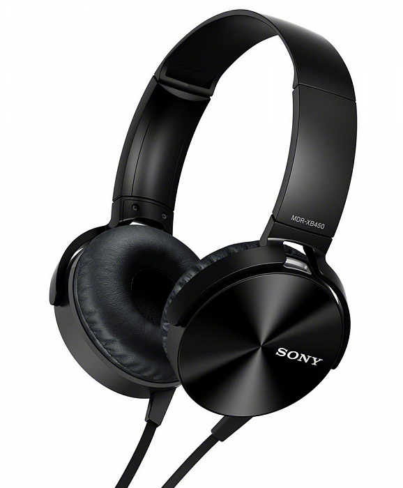 Sony MDR-XB450AP/B - накладные наушники (Black) купить в интернет-магазине icover