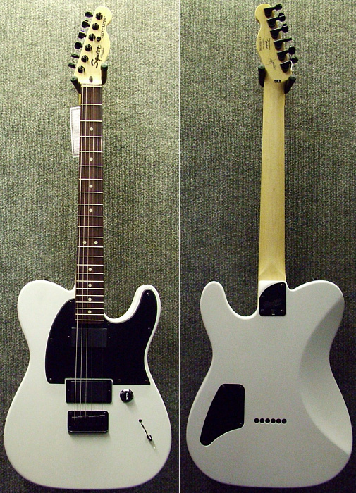 Fender Squier Jim Root Telecasters Flat (A037985) - электрогитара (белый) купить в интернет-магазине icover