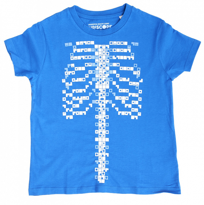 Футболка дополненной реальности Curiscope VIRTUALI-TEE Kids L (Blue) купить в интернет-магазине icover