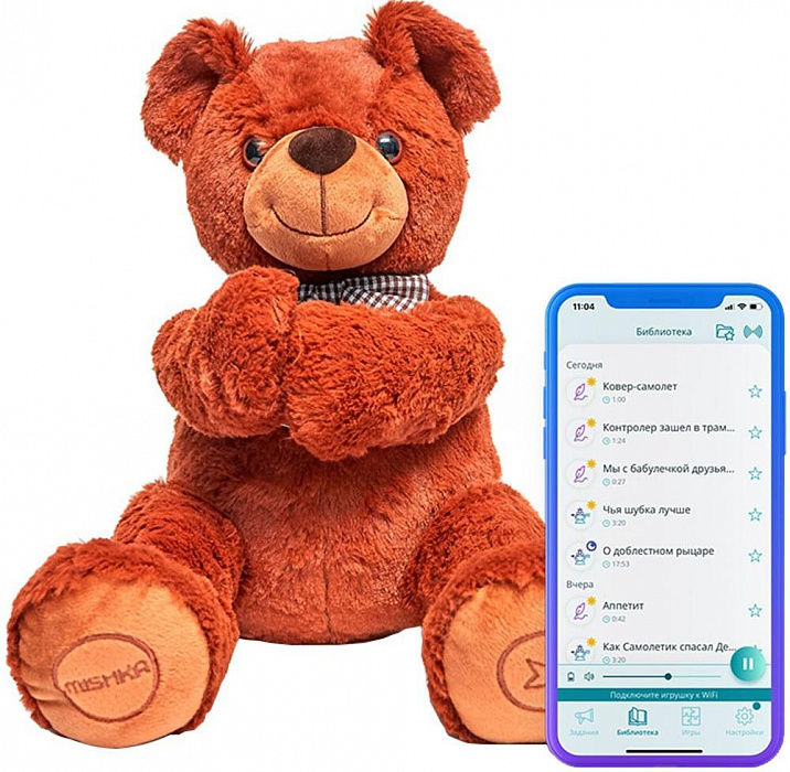 Интерактивная игрушка Умный Мишка (Brown) купить в интернет-магазине icover