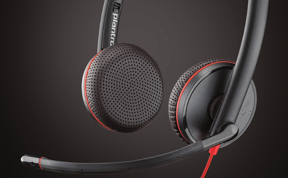 Компьютерная гарнитура Plantronics Blackwire 3225 USB-A/3.5mm (Black) купить в интернет-магазине icover