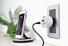Сетевое зарядное устройство Just Mobile AluPlug AC Adapter PA-168EU (Silver) купить в интернет-магазине icover