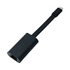 Адаптер Dell Adapter USB-C to Gigabit Ethernet 470-ABND (Black) купить в интернет-магазине icover