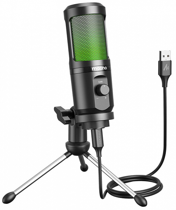Микрофон Maono AU-PM461TR RGB (Black) купить в интернет-магазине icover