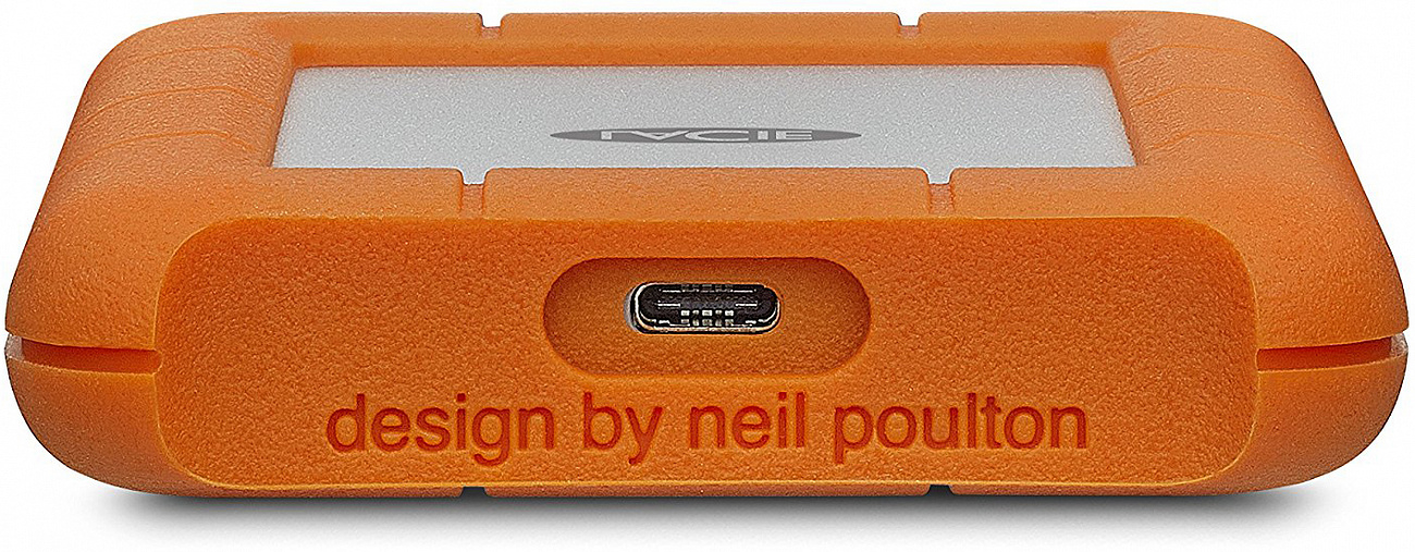 Внешний жесткий диск LaCie Rugged Mini 2.5" 2Tb USB-C STFR2000800 (Orange) купить в интернет-магазине icover