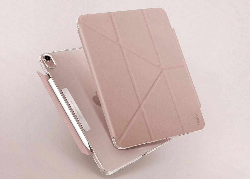 Чехол Uniq Camden для iPad Air 10.9'' 2020 (Pink) купить в интернет-магазине icover