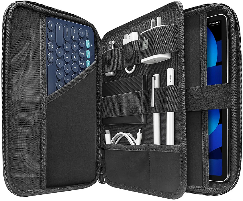 Чехол Tomtoc FancyCase-A06 Portfolio iPad Case Plus для планшетов 11 (Gray) купить в интернет-магазине icover