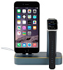 Док-станция COTEetCI Charging Cradle для Apple iPhone и Apple Watch (Blue) купить в интернет-магазине icover