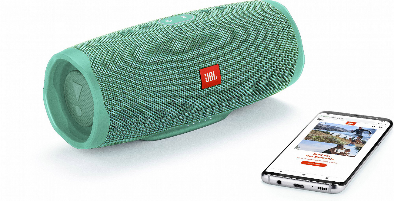 Портативная акустическая система JBL Charge 4 (Teal) купить в интернет-магазине icover