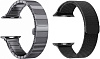 Комплект ремешков Lyambda Libertas DS-APG-06-44 и Capella DS-APM02-44 для Apple Watch Series SE/6/2/3/4/5 42/44 mm (Black) купить в интернет-магазине icover