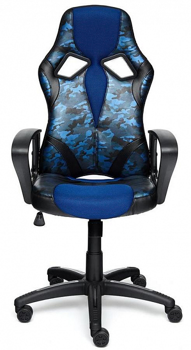 Игровое кресло Tetchair RUNNER MILITARY (Blue) купить в интернет-магазине icover