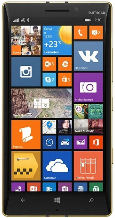 Смартфон Nokia Lumia 930 (Black/Gold) купить в интернет-магазине icover