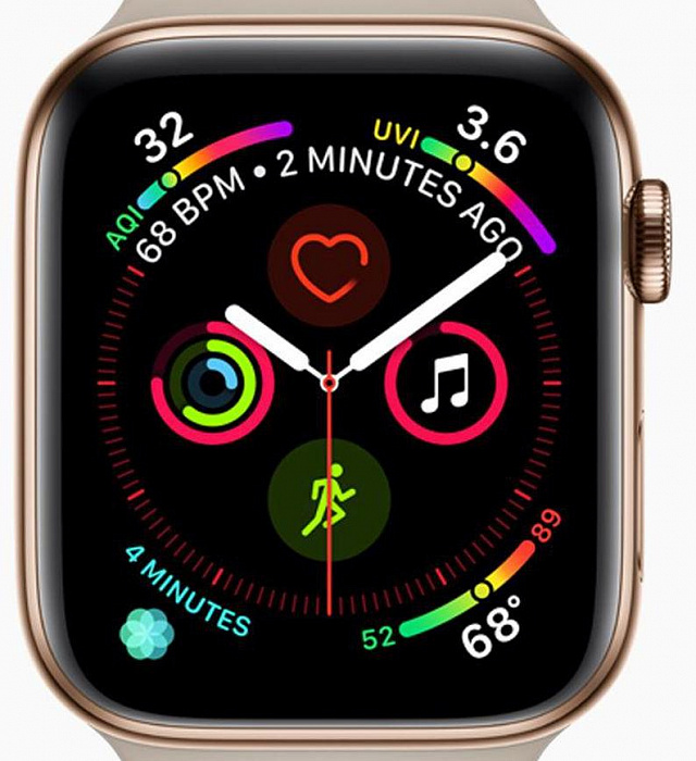 Умные часы Apple Watch Series 4 40mm MU682 (Gold) купить в интернет-магазине icover