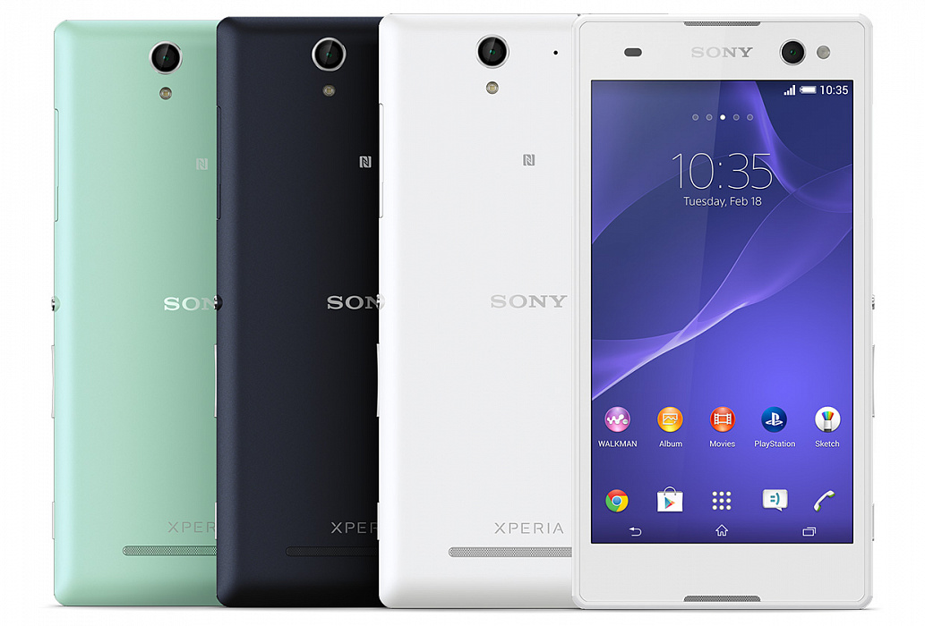 Смартфон Sony Xperia C3 Dual (Mint) купить в интернет-магазине icover