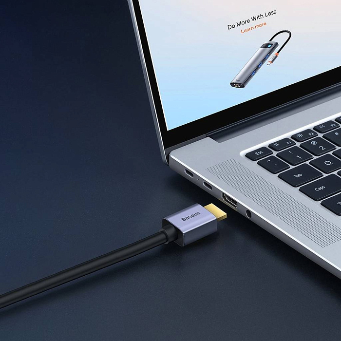 Кабель Baseus High Definition Graphene (WKGQ020401) HDMI 2.0 4K 60Hz 5m (Black) купить в интернет-магазине icover