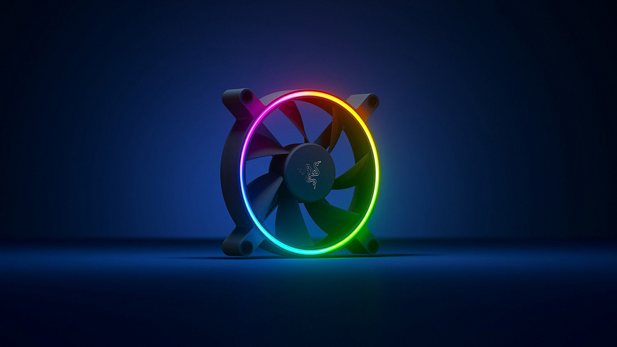 Корпусные вентиляторы Razer Kunai Chroma 140mm 3pcs (RC21-01810200-R3M1) купить в интернет-магазине icover