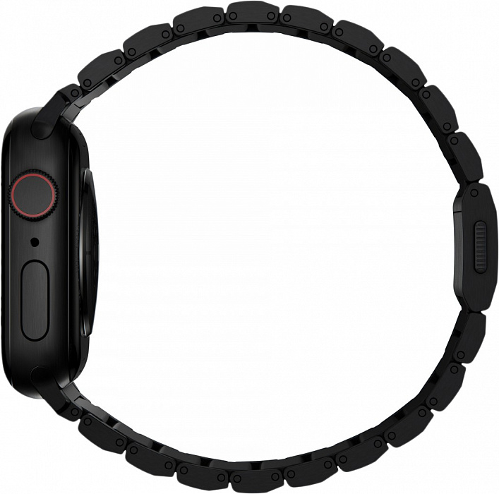 Ремешок Nomad Titanium Band v2 для Apple Watch Series SE/6/2/3/4 42/44 mm (Black) купить в интернет-магазине icover