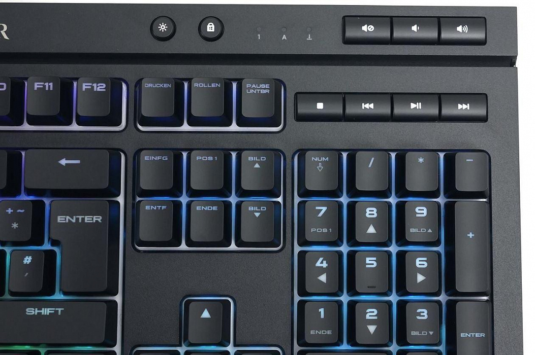 Игровая клавиатура Corsair K68 Cherry RGB CH-9102010-RU (Black) купить в интернет-магазине icover