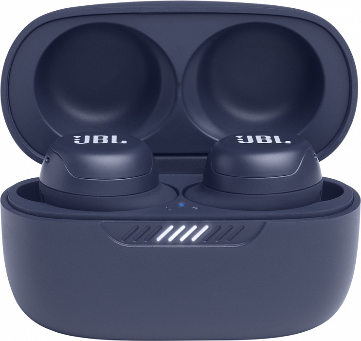 Беспроводные наушники JBL Live Free NC+ TWS (Blue) купить в интернет-магазине icover
