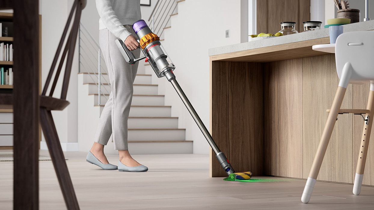 Беспроводной пылесос Dyson V15s Detect Submarine 448798-01 (Yellow/Iron) купить в интернет-магазине icover