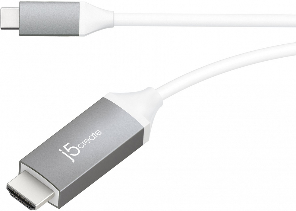 Переходник j5create JCC153G USB-C to 4K HDMI (Silver) купить в интернет-магазине icover