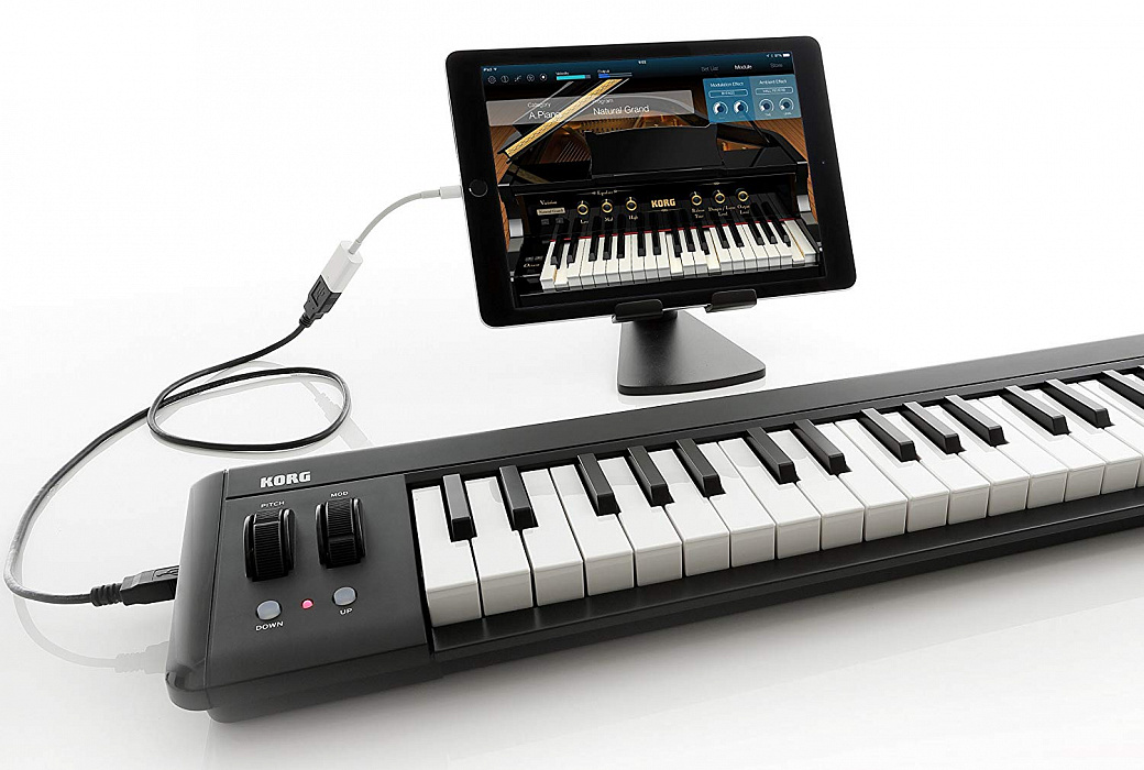 MIDI-клавиатура Korg Microkey2 61 Air (Black) купить в интернет-магазине icover