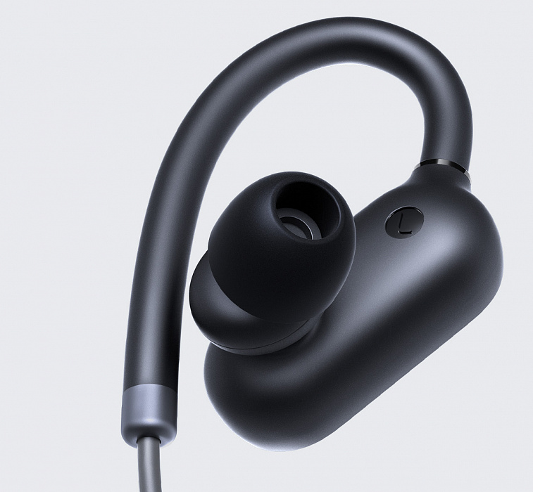 Спортивные наушники с микрофоном Xiaomi Mi Sport Bluetooth Headset (Black) купить в интернет-магазине icover
