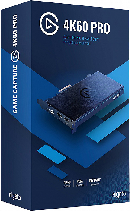 Внутренняя плата видеозахвата Elgato Game Capture 4K60 Pro 10GAG9901 (Black) купить в интернет-магазине icover