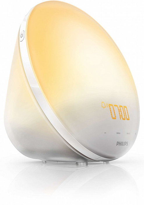 Световой будильник Philips Wake-up Light HF3510/01 (White) купить в интернет-магазине icover