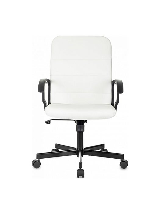 Кресло Бюрократ Triest эко.кожа/металл (White/Black) купить в интернет-магазине icover