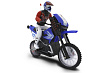 1Toy Gyro-Moto - радиоуправляемый мотоцикл (Blue) купить в интернет-магазине icover