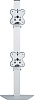 Кронштейн ErgoFount RSST-8020/2 для 2 мониторов 24" (Steel) купить в интернет-магазине icover