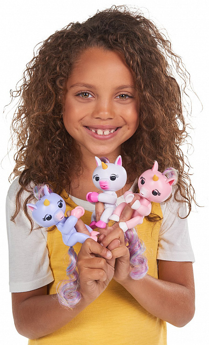 Интерактивная игрушка WowWee FingerLings Единорог Гиги 3708 (White) купить в интернет-магазине icover
