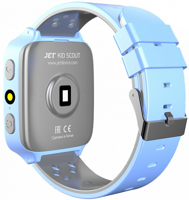 Детские умные часы Jet Kid SCOUT (Blue/Grey) купить в интернет-магазине icover