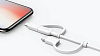 Кабель для iPod, iPhone, iPad Anker Powerline II Lightning/USB-C/microUSB 0.9 m A8436 (White) купить в интернет-магазине icover