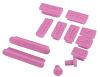 Заглушки портов i-Blason Anti Dust Cup 12psc для MacBook Pro Retina/Macbook Air (Pink) купить в интернет-магазине icover