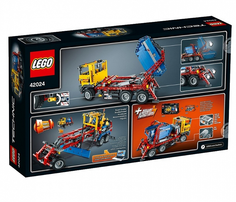 Lego Technic Container Truck (42024) - контейнеровоз купить в интернет-магазине icover