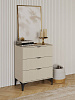 Комод RIDBERG ANDRE 3Я (Cashmire/Black) купить в интернет-магазине icover