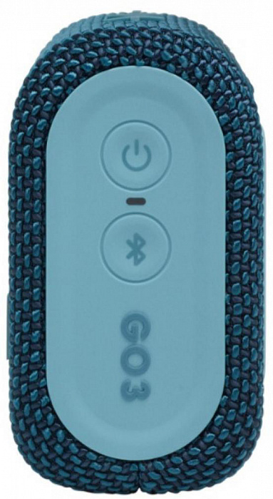 Портативная акустика JBL Go 3 (Blue) купить в интернет-магазине icover