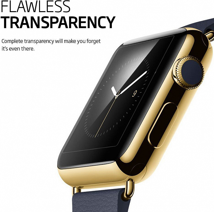 Spigen LCD Film Crystal CR (SGP11482) - защитная пленка для Apple Watch 38mm купить в интернет-магазине icover