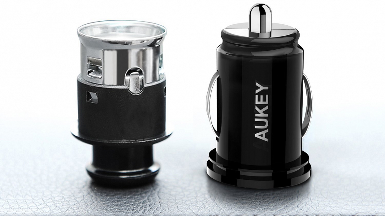 Автомобильное зарядное устройство Aukey CC-T13 (Black) купить в интернет-магазине icover