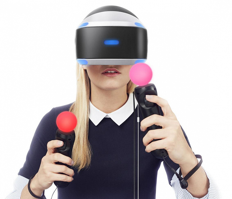 Шлем виртуальной реальности Sony PlayStation VR CUH-ZVR1 (Black) купить в интернет-магазине icover