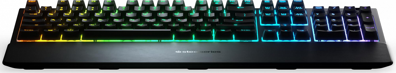 Игровая клавиатура SteelSeries Apex 3 (Black) купить в интернет-магазине icover
