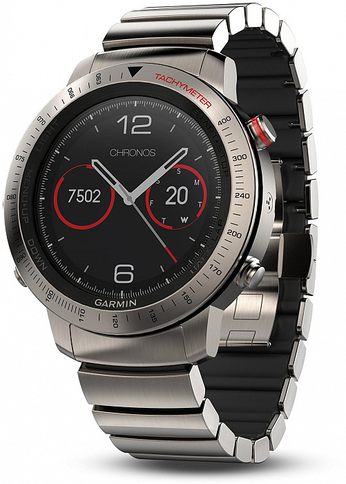 Умные часы Garmin Fenix Chronos Titan 010-01957-01 (Titan) купить в интернет-магазине icover