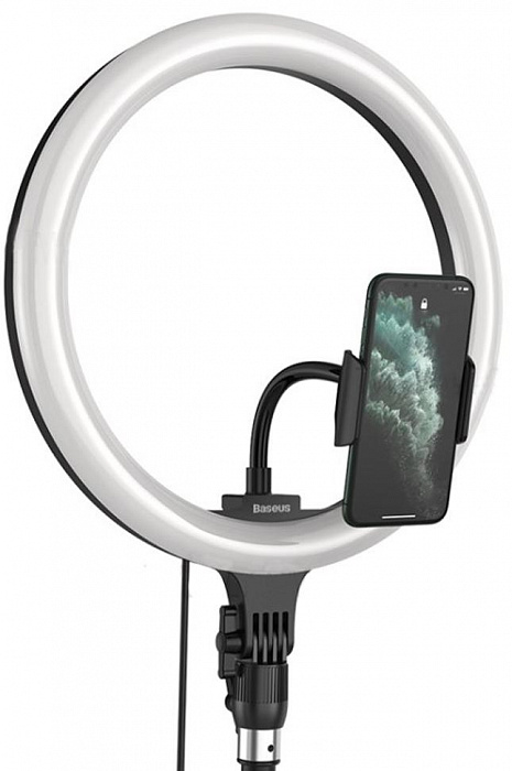 Штатив с LED-лампой Baseus Live Stream Holder-Floor Stand CRZB12-B01 (Black) купить в интернет-магазине icover