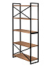 Стеллаж лофт RIDBERG CHICAGO 5 полок (Dark Oak) купить в интернет-магазине icover