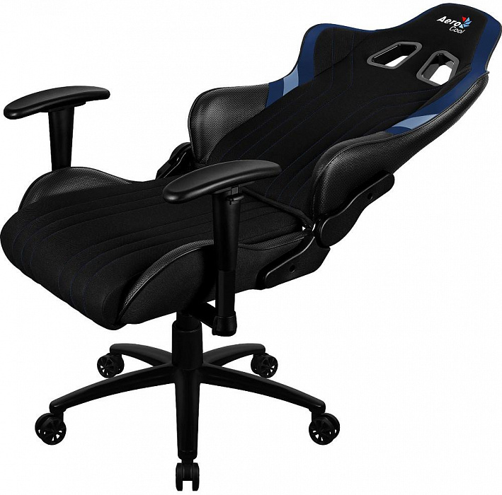 Игровое кресло Aerocool AERO 1 Alpha (Black/Blue) купить в интернет-магазине icover