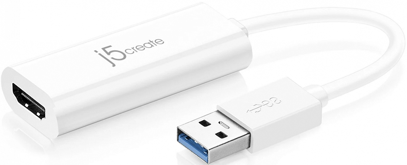Переходник j5create JUA254 USB 3.0 to HDMI (White) купить в интернет-магазине icover