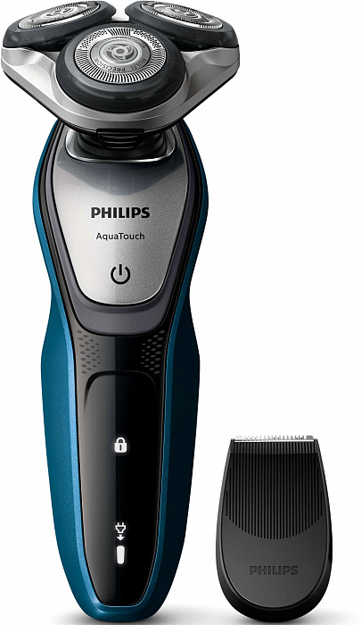 Philips AquaTouch Shaver Series 5000 (S5420/06) - электробритва (Blue/Black) купить в интернет-магазине icover